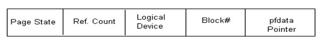 Page Frame Data Table