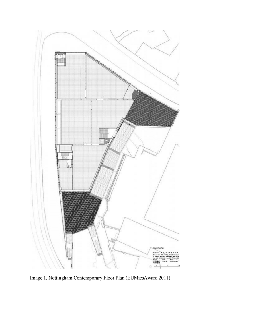 Nottingham Contemporary Floor Plan 