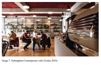 Nottingham Contemporary café 