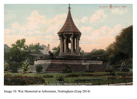 War Memorial at Arboretum, Nottingham 