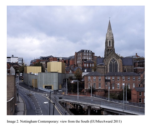 Nottingham Contemporary: View from the South