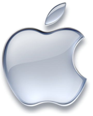 The symbolic Apple logo