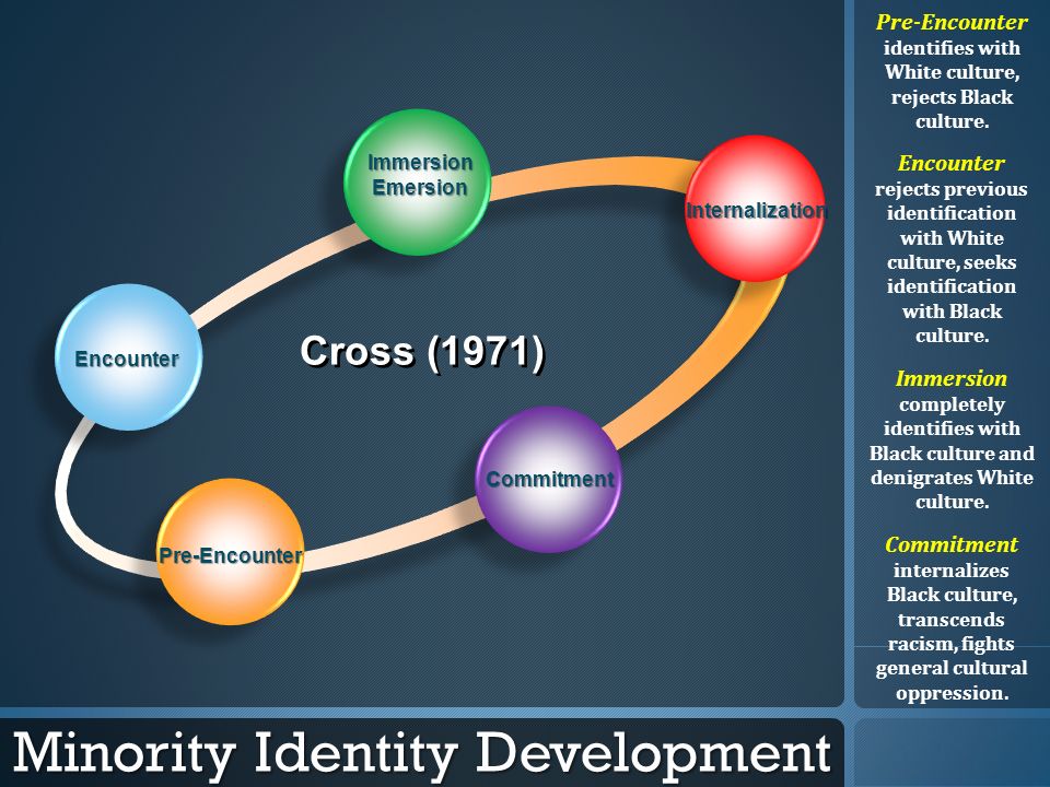 Theoretical framework of racial identity stages